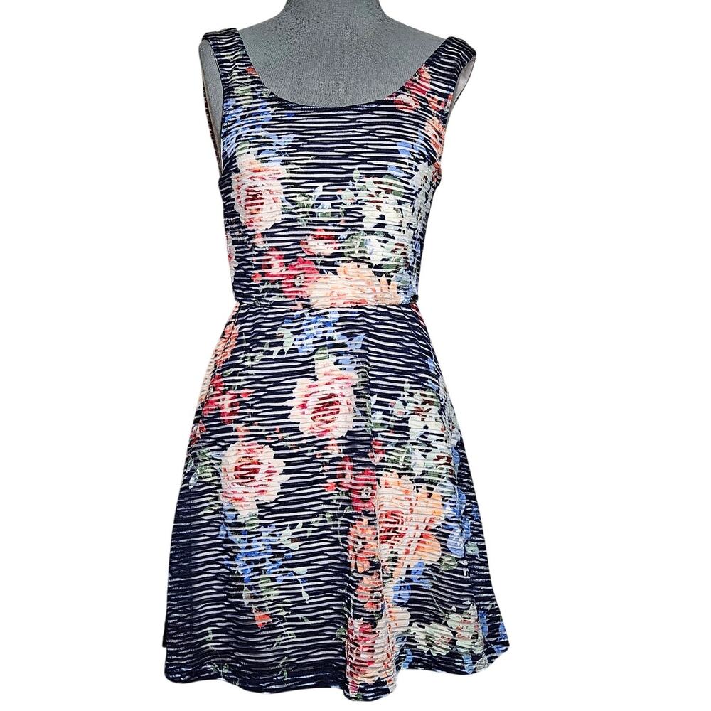 Sleeveless Floral Dress Size Small